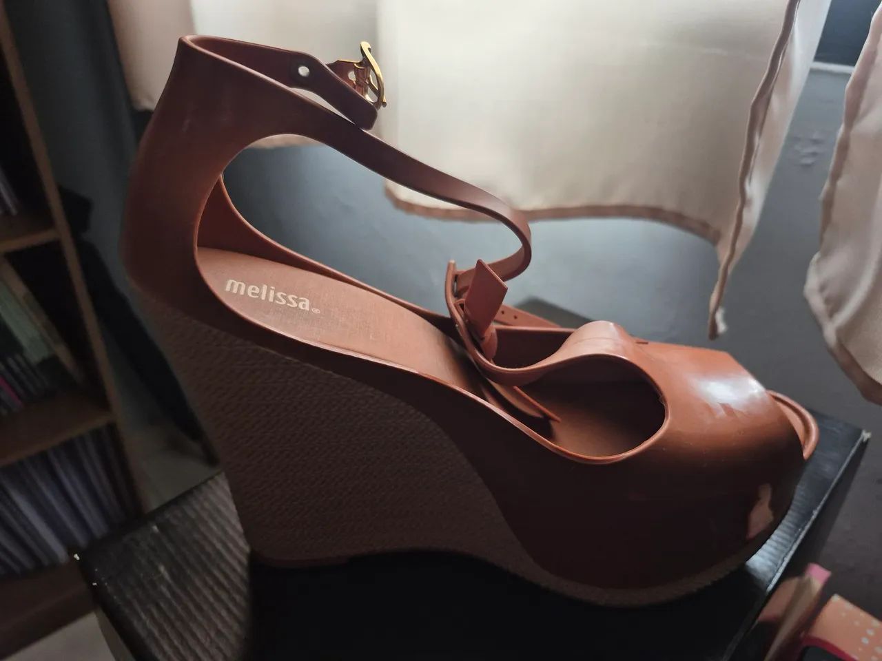 Melissa Patchuli (Anabela Peep Toe) - Foto 3