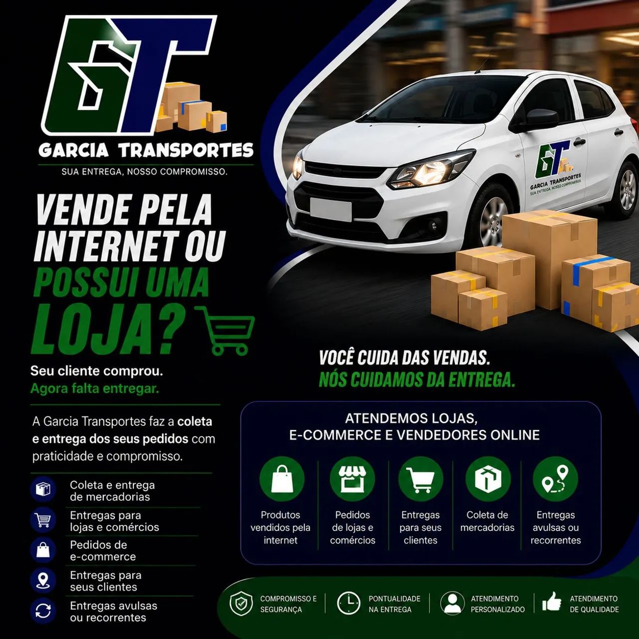 Garcia Transportes | Entregas para Empresas, Lojas e E-commerce - Foto 3