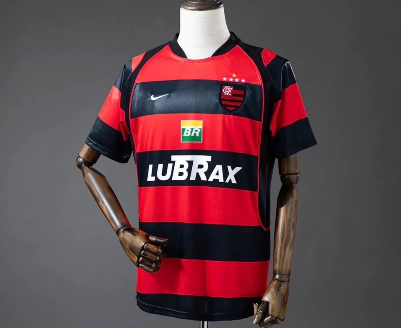 Camisa Masculina Retrô Flamengo. - Foto 5