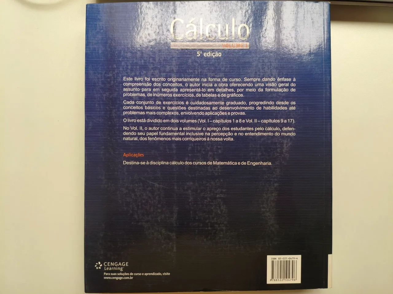 Livros: Cálculo Volumes 1 e 2 - James Stewart - Em estado de novo - Foto 4