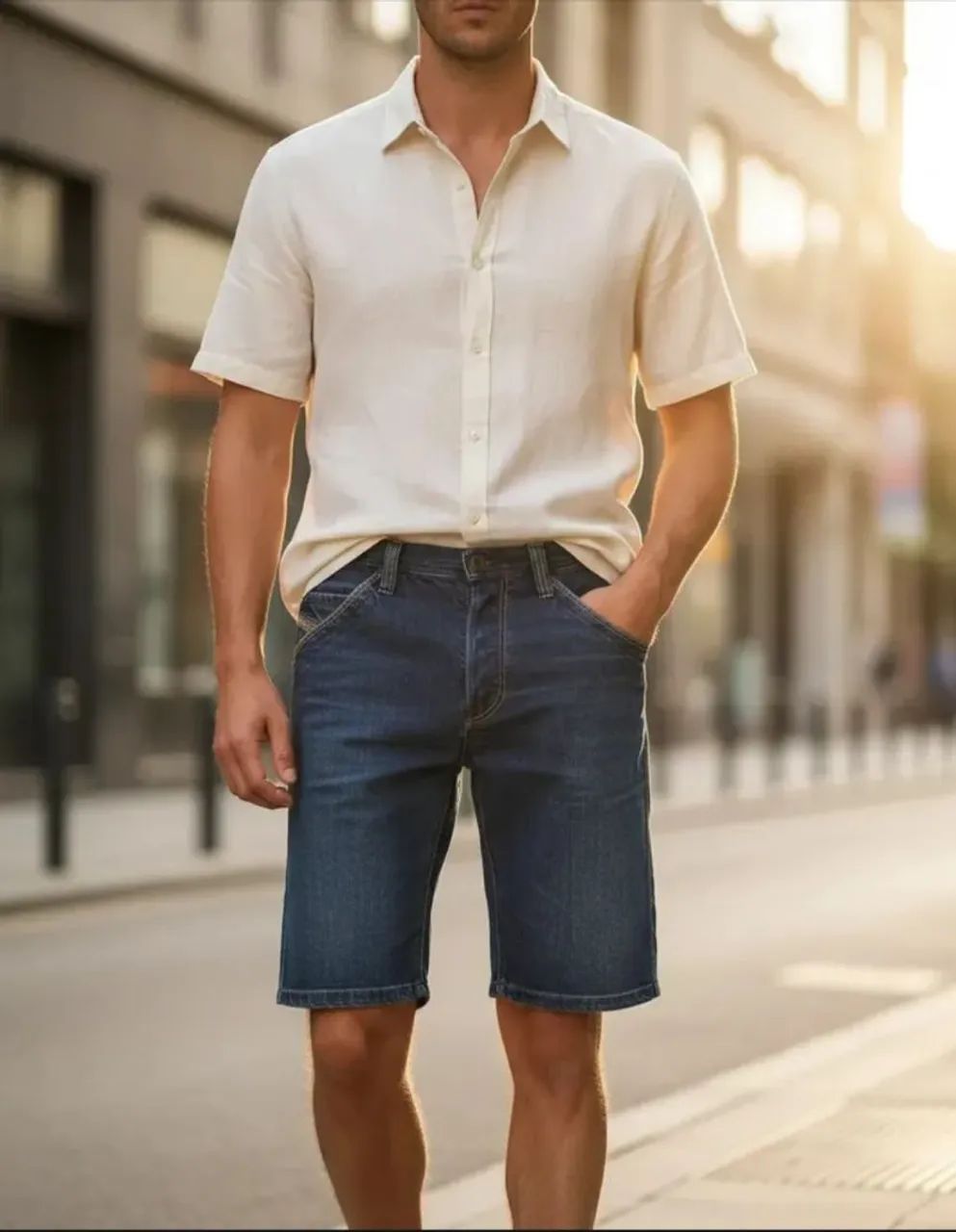 Bermuda Jeans Masculina Diesel Original  - Foto 3