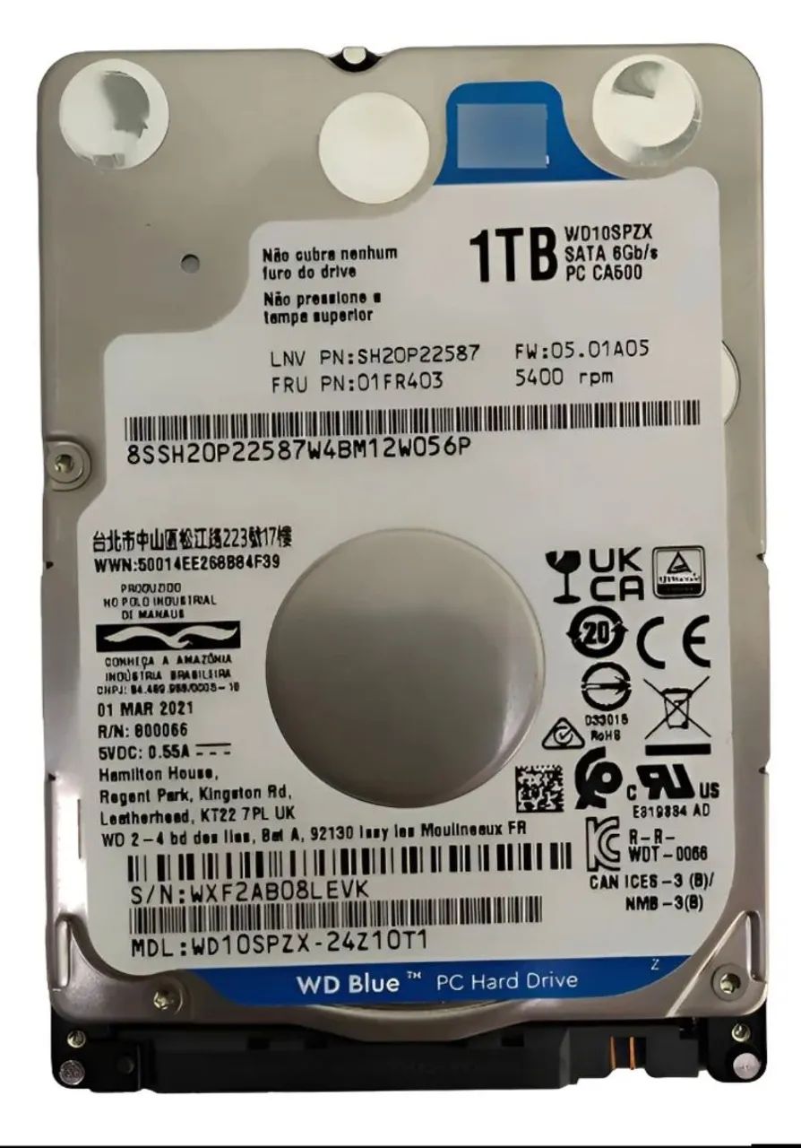 Hd 1 TB 10 unidades 