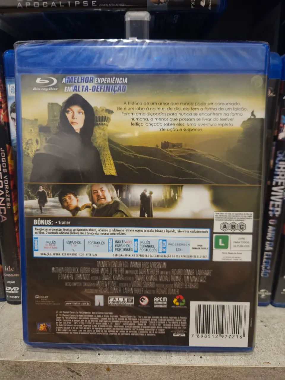 O Feitiço de Aquila - Blu-ray - LACRADO - Foto 2