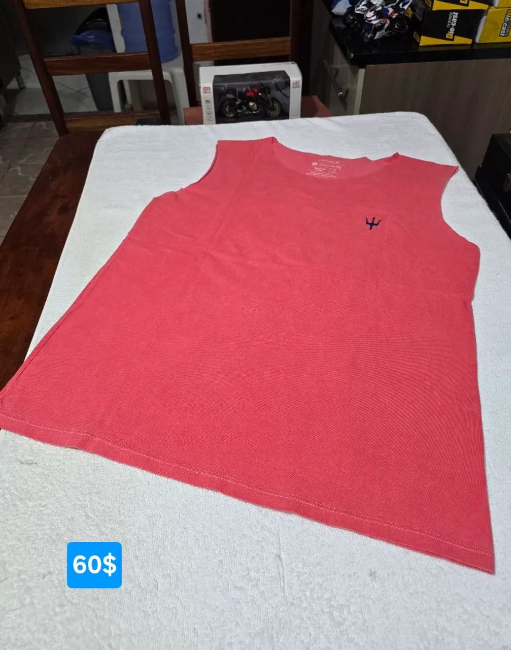 Camisa regata machão da Osklen P - Foto 2