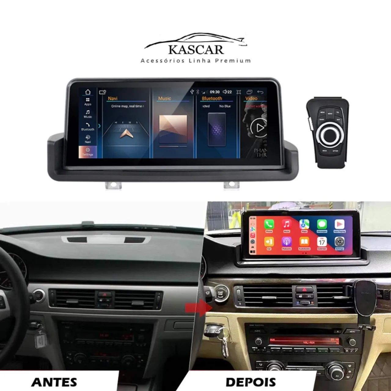Multimídia Bmw Carplay I-drive  - Foto 5