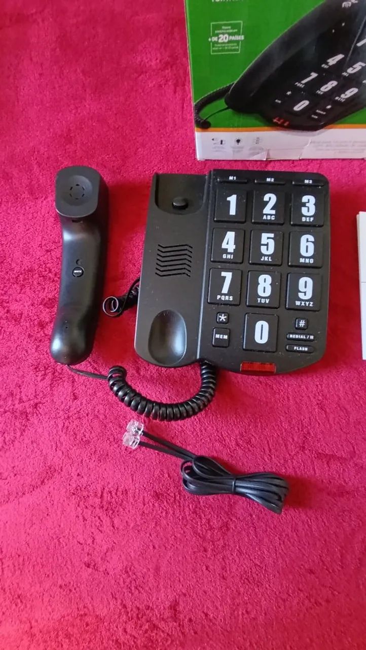 Telefone com fio Intelbras Tok Fácil - Foto 4