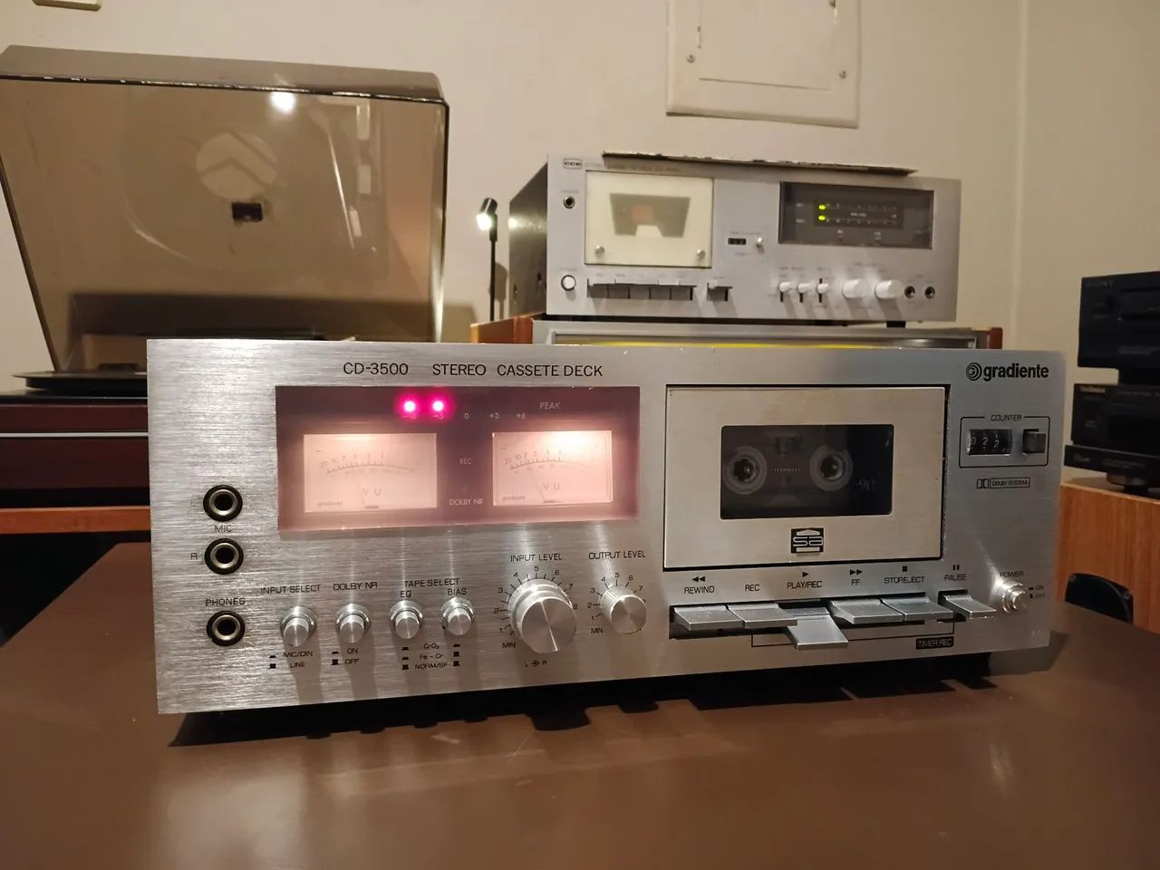 Tape deck Gradiente CD 3500 - Foto 2