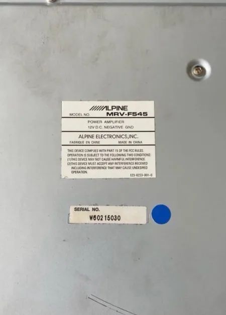 Módulo Alpine MRV F545 - Foto 2