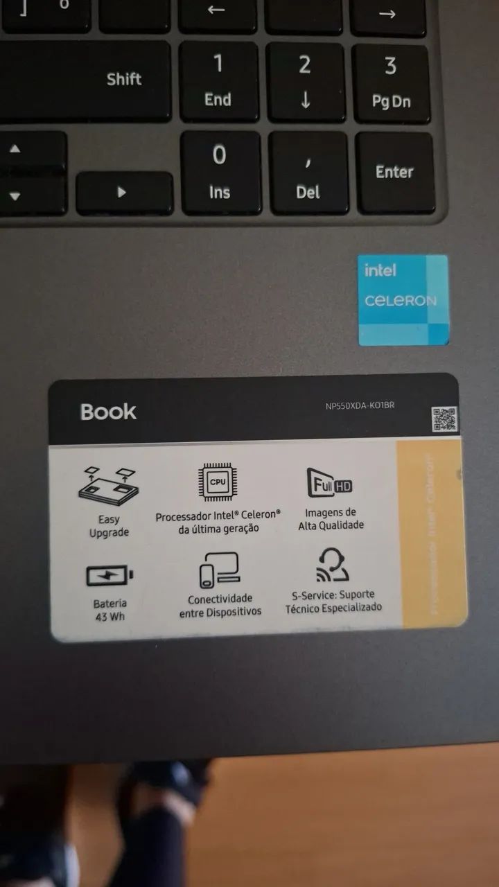 Notebook Samsung book 15,6' SSD 480GB - SEMINOVO - Foto 4