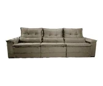 Sofá Retrátil Reclinável C/ Pillow 3,05m - Entregamos!