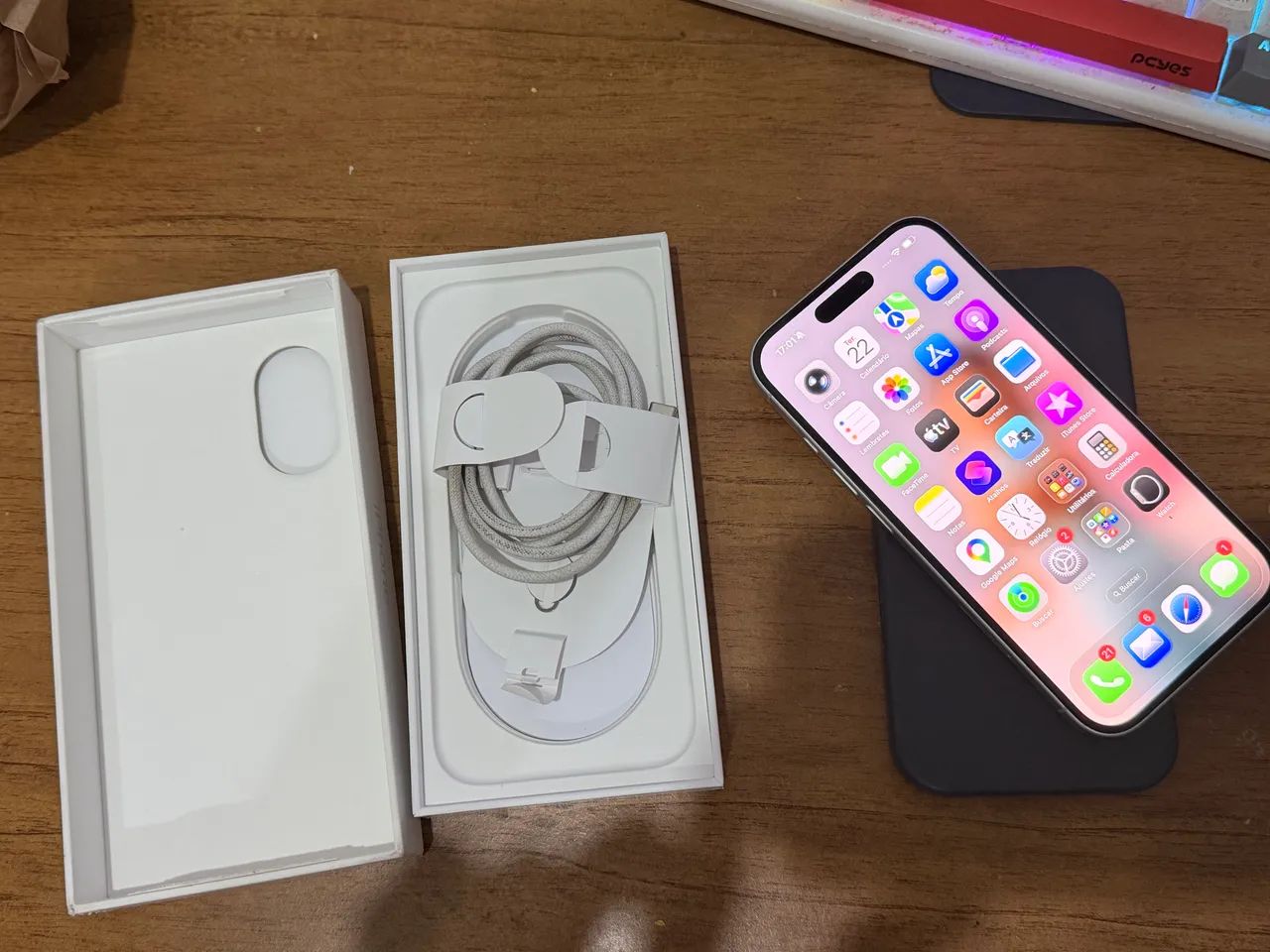 iPhone 16 128Gb garantia até 14 de abril de 2027 - Foto 4