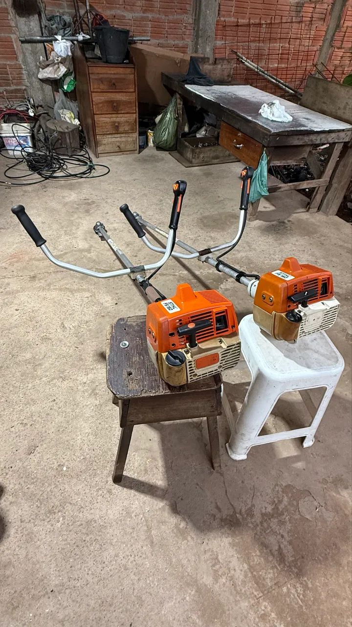 Vendo essas 2 Roçadeiras STHIL 160 - Foto 2