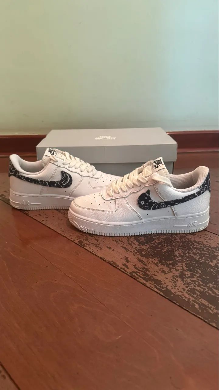 Nike Air force 1 ?Black Paisley?