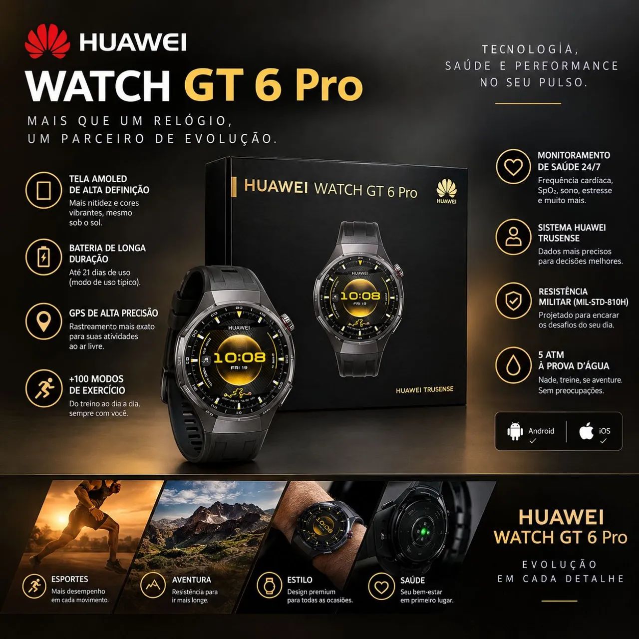Huawei GT 6 PRO  - Foto 3