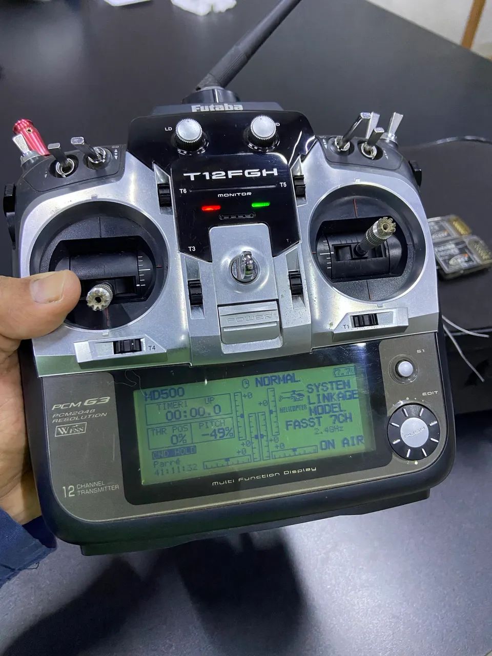 Rádio futaba 12 canais t12fgh