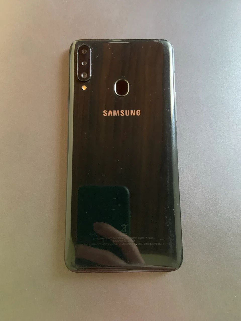 Celular Samsung A20s Usado funcionando normalmente 