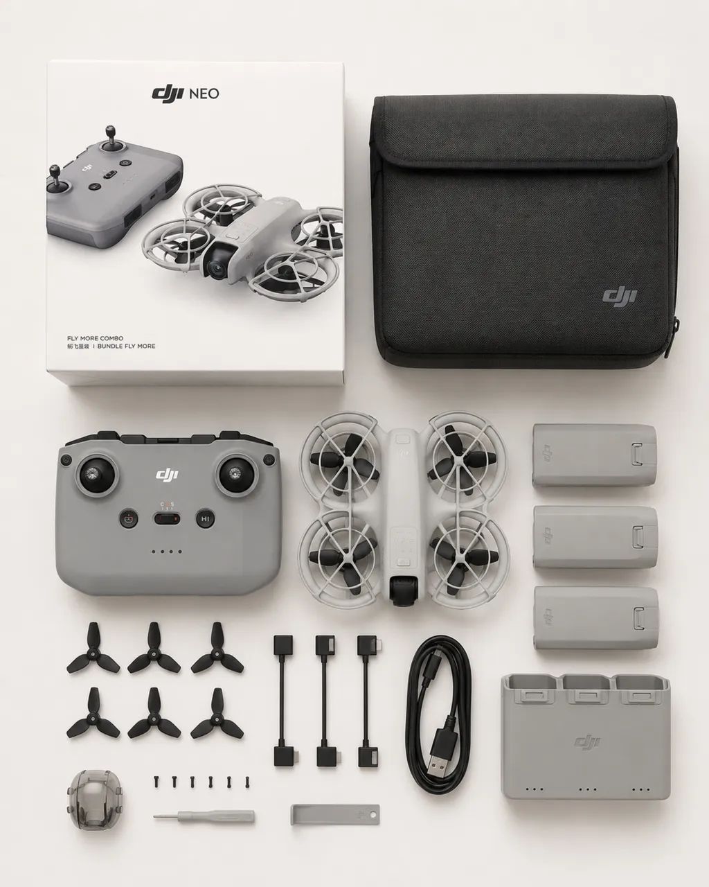 DJI Neo Fly More Combo com Controle - Novo / Completo - Foto 3