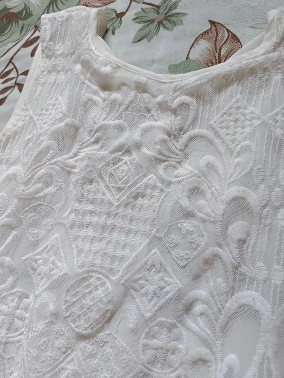 Blusa damyller de renda  - Foto 3