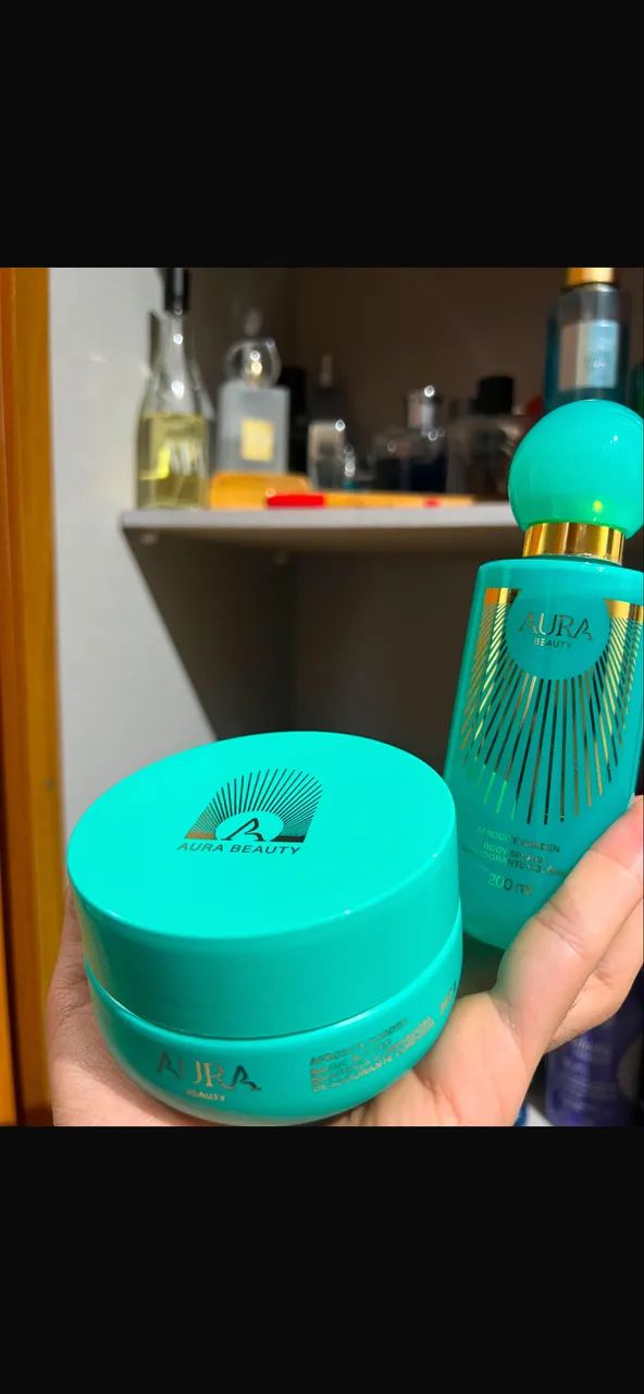 Kit Jade Picon Body Splash, Manteiga Corporal Iluminadora