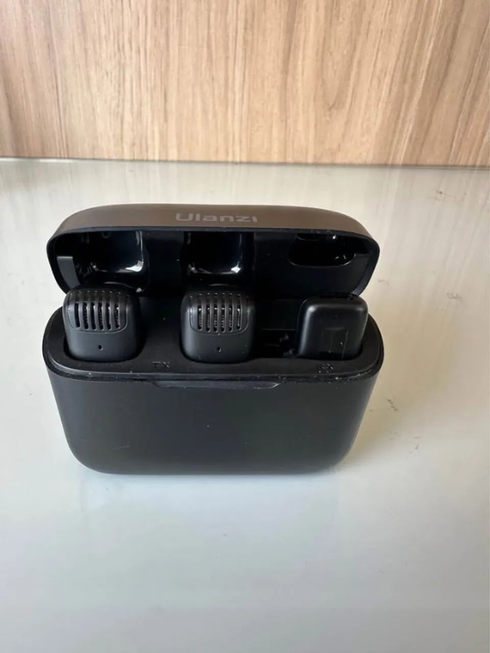 Microfone Lapela sem fio duplo Ulanzi J12 Lightning - Foto 2