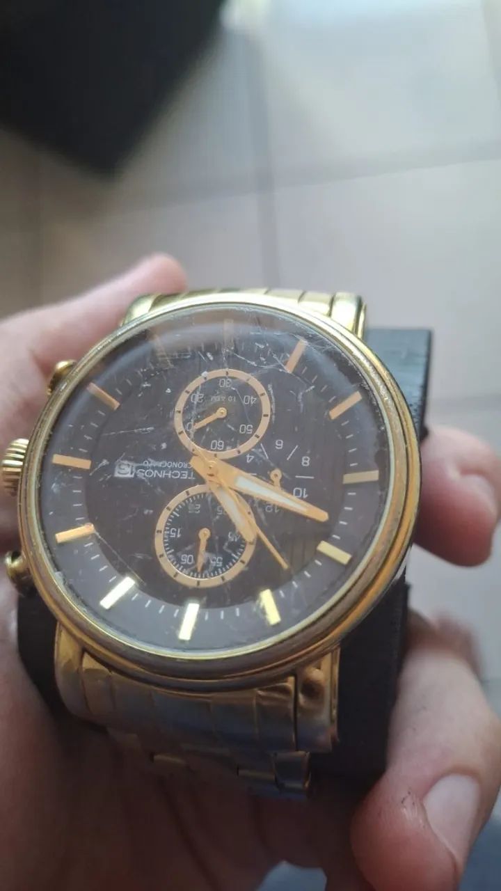 Relógio Armani Exchange Folheado a ouro. Oxidado - Foto 2
