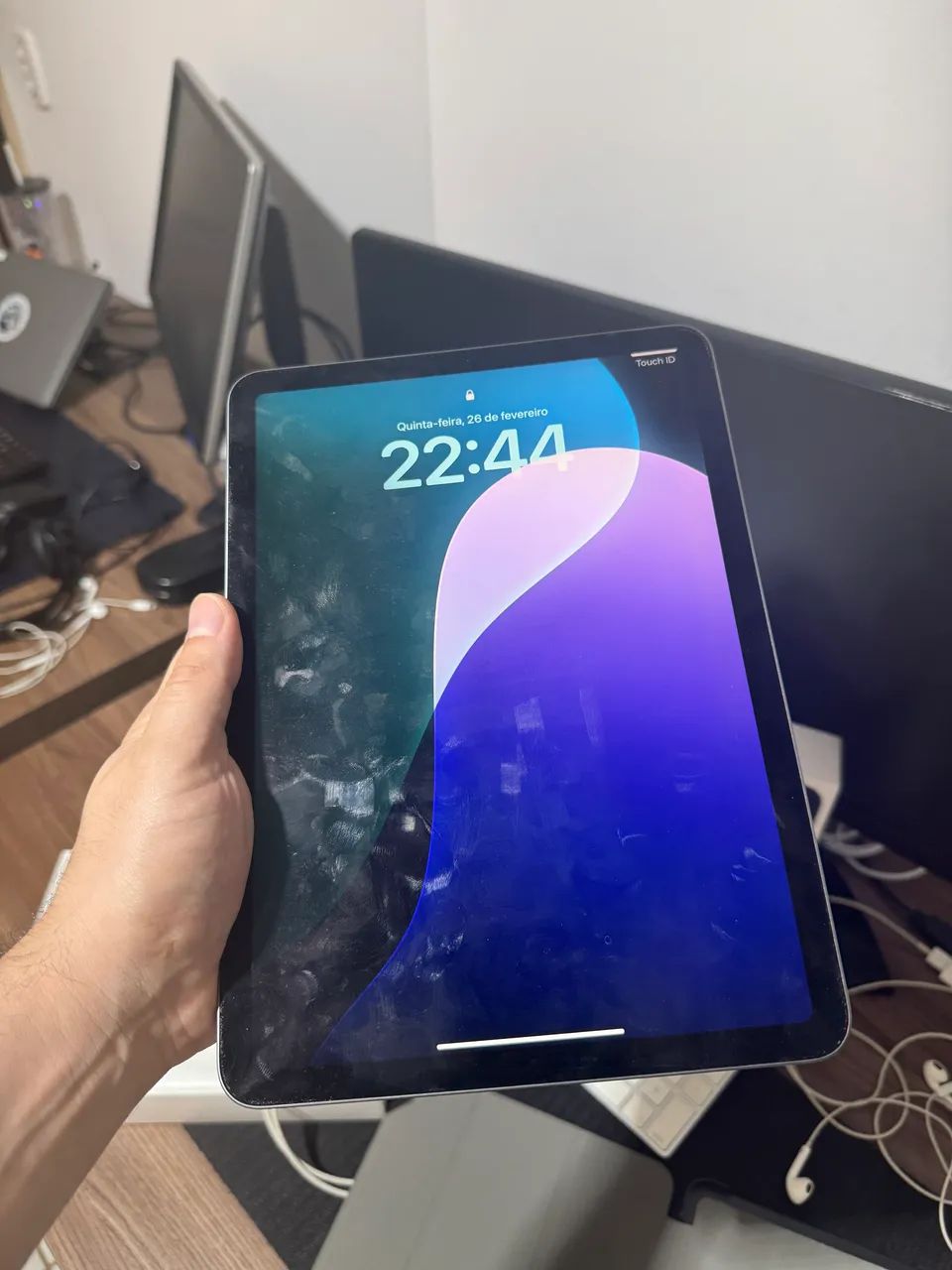iPad Air 4 geração 256GB 10,9? Cinza Espacial - Tablets e E