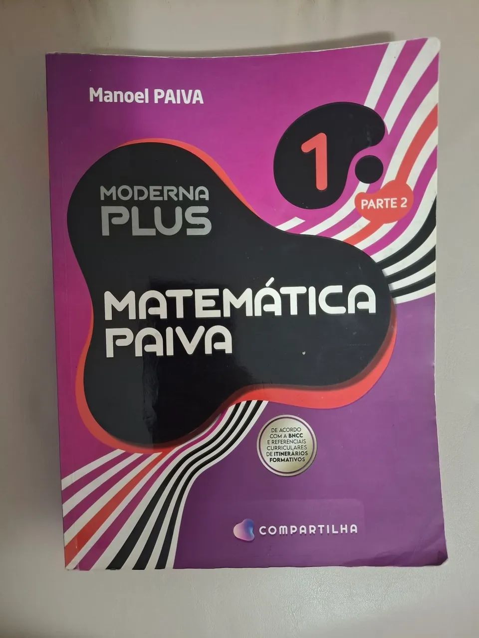 Livro de matemática moderna plus vol 1 partes 1 e 2 - Foto 2
