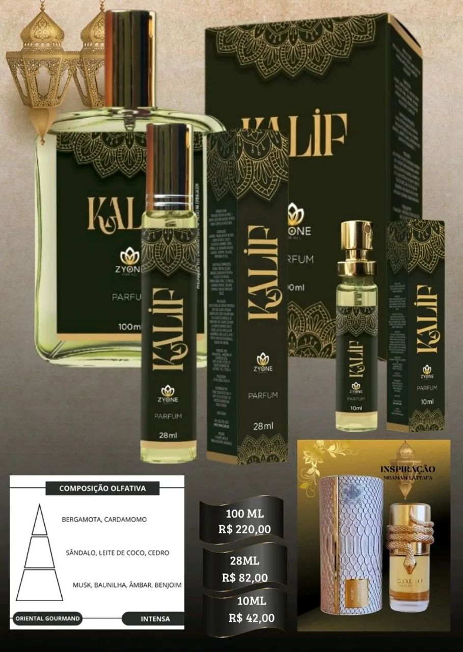 Perfumes importados Zyone -perfume de 38ml + hidratante 80gr - Foto 4
