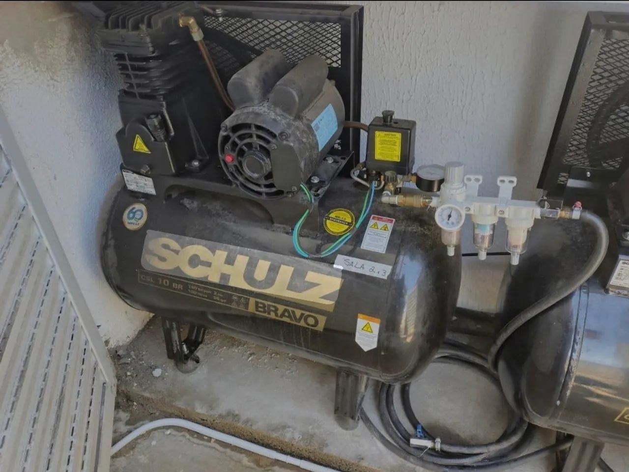 Compressor schulz Bravo CLS 10 100L