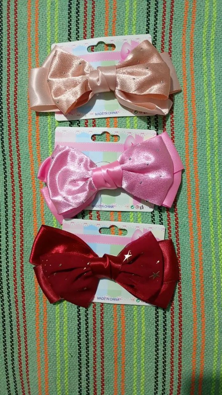 Laços e presilhas de cabelo  - Foto 3