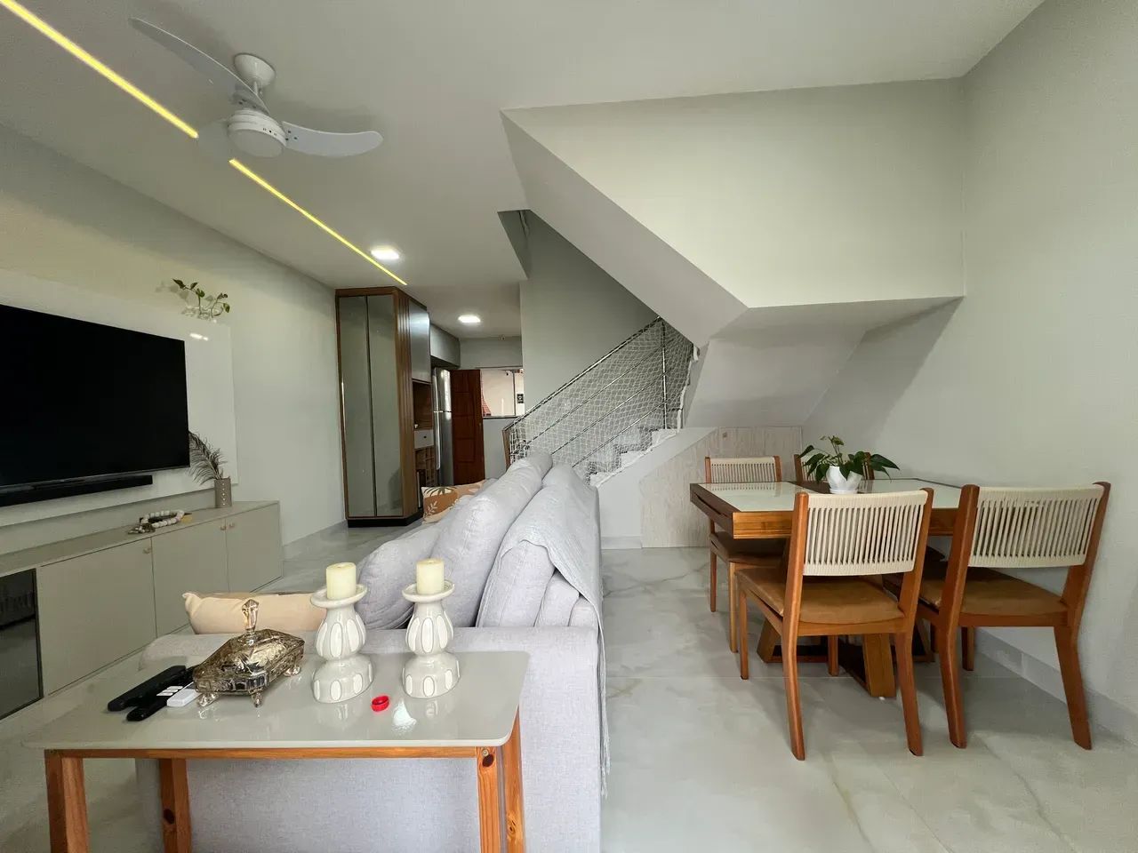 Casa Duplex com 3 suítes na Ponta da Fruta - Foto 5