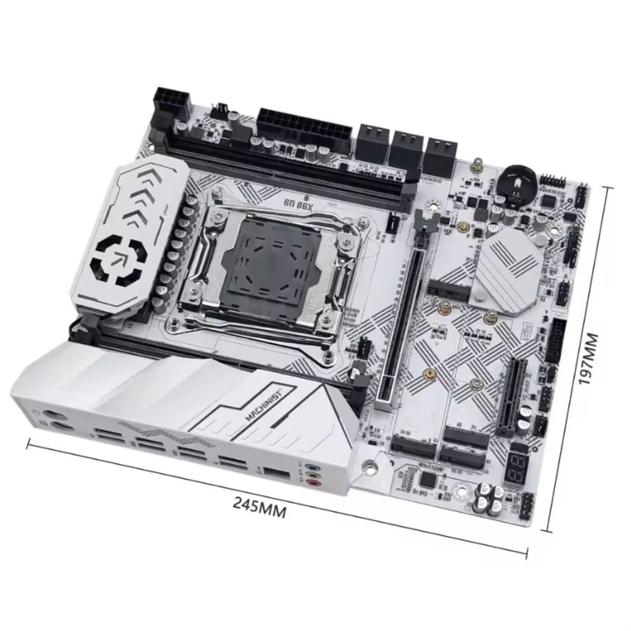 Placa mãe X99 U9 machinist - Foto 3