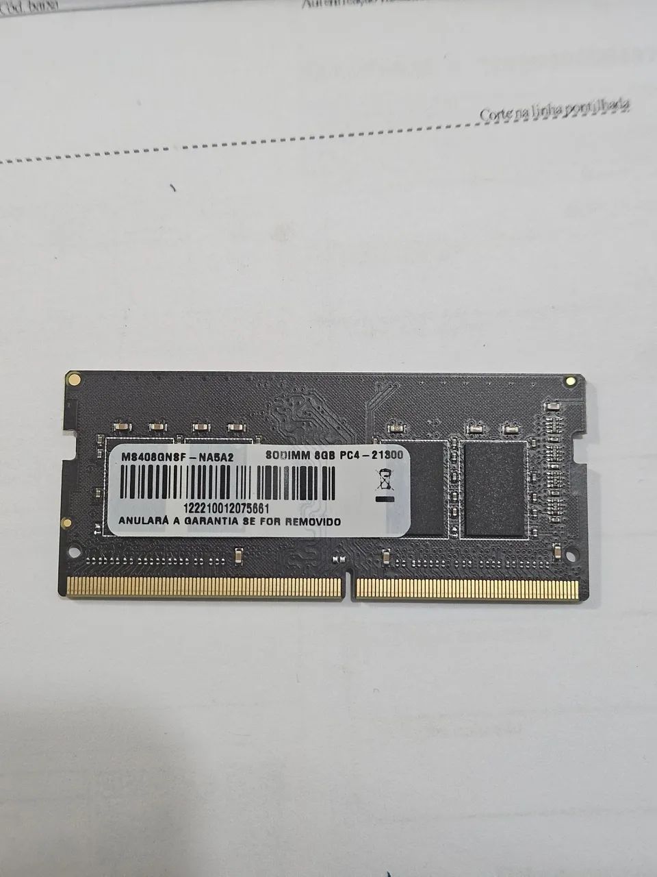Memória RAM DDR4 8GB PC4