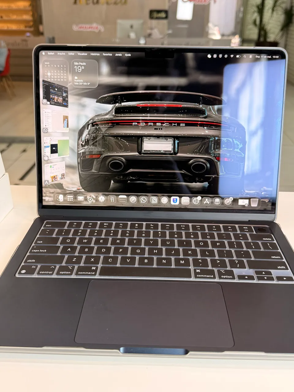 MACBOOK AIR M4 16GB 256GB 13 POLEGADAS NOVO LACRADO - Notebooks