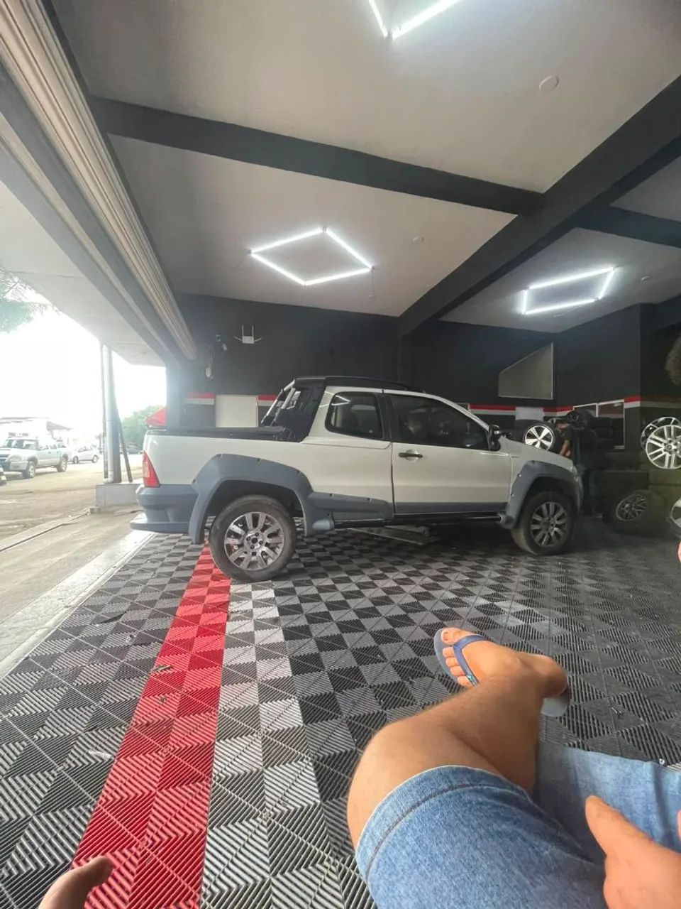 Fiat Strada Adv.1.8 16V Dualogic Flex CD 2013 - Foto 3