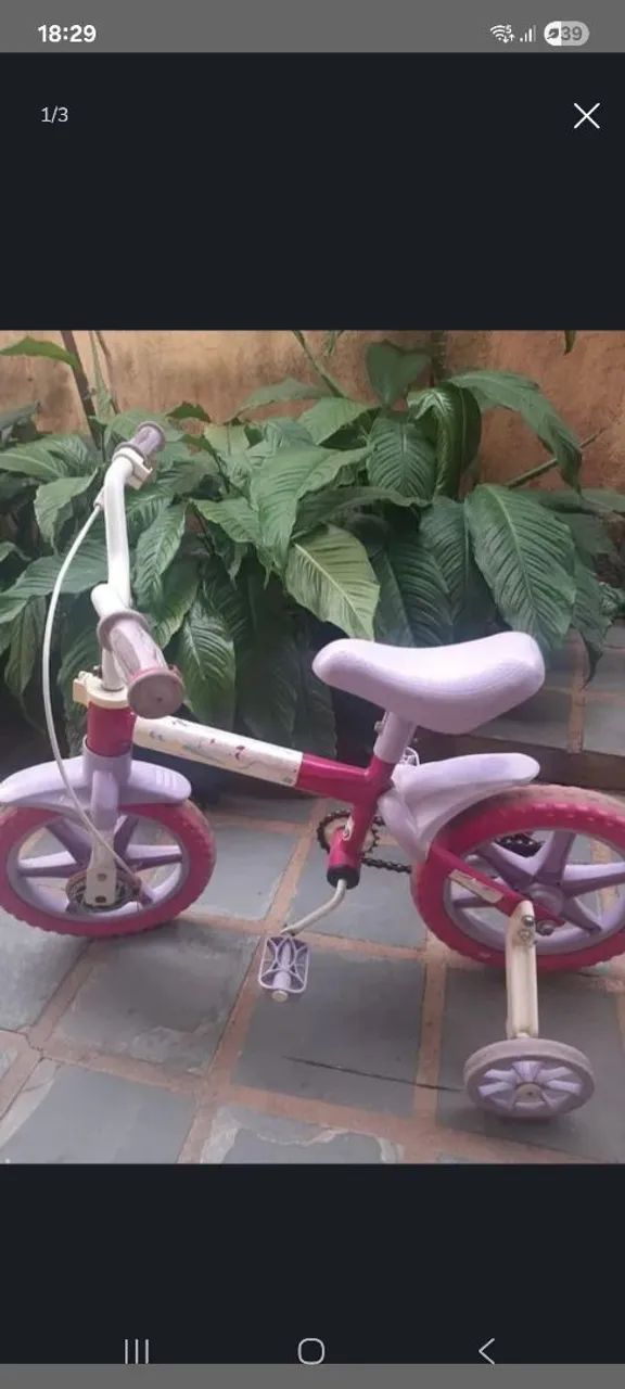 Bicicleta infantil 