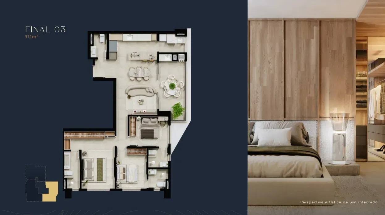 PLANTA 111m²