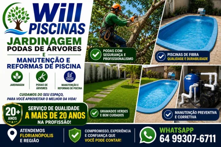 JARDINAGEM E PISCINA