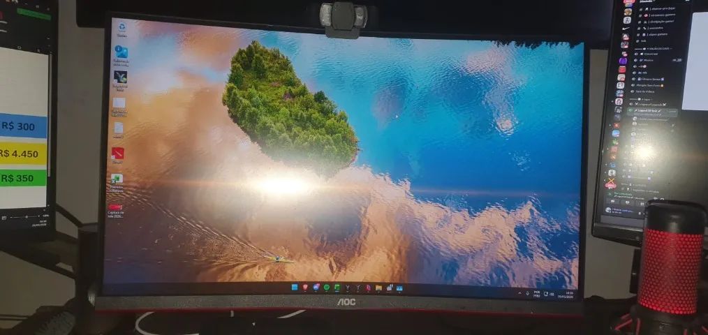Monitor AOC 27 Legend 240hz 0.5ms Seminovo
