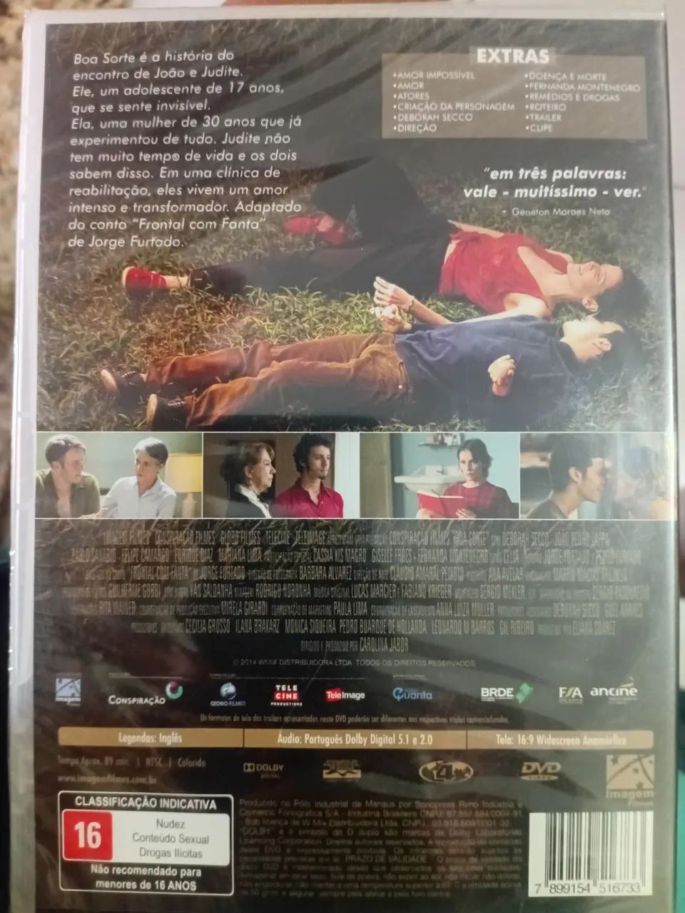 DVD Boa Sorte. Fernanda Montenegro e Deborah Secco. - Foto 2