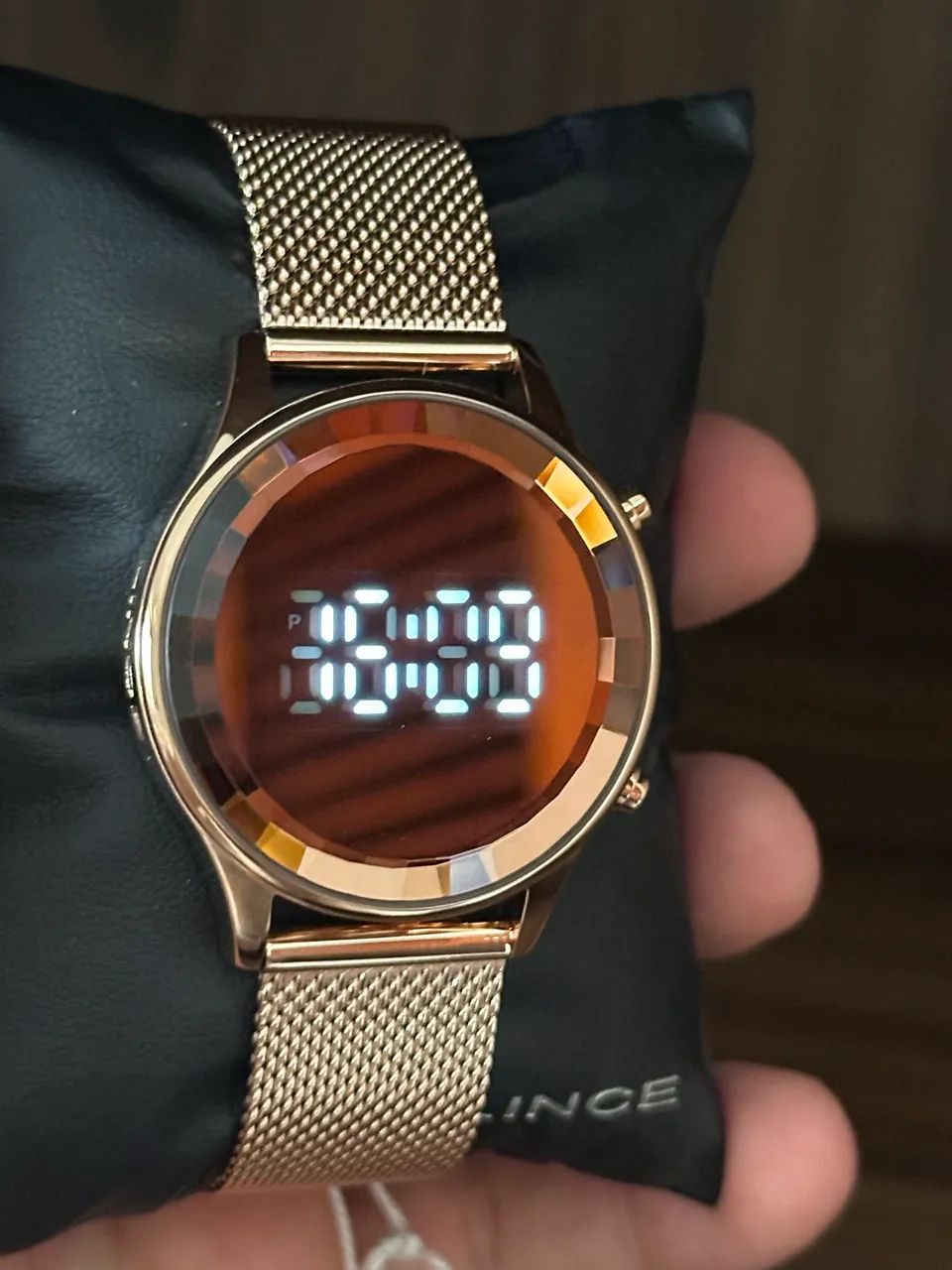 Relógio Lince Digital feminino 37mm novo - Foto 5