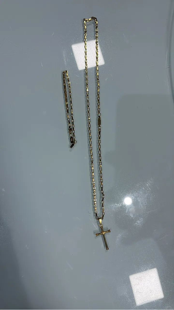 Cordão e pulseira kit IMPERDÍVEL 