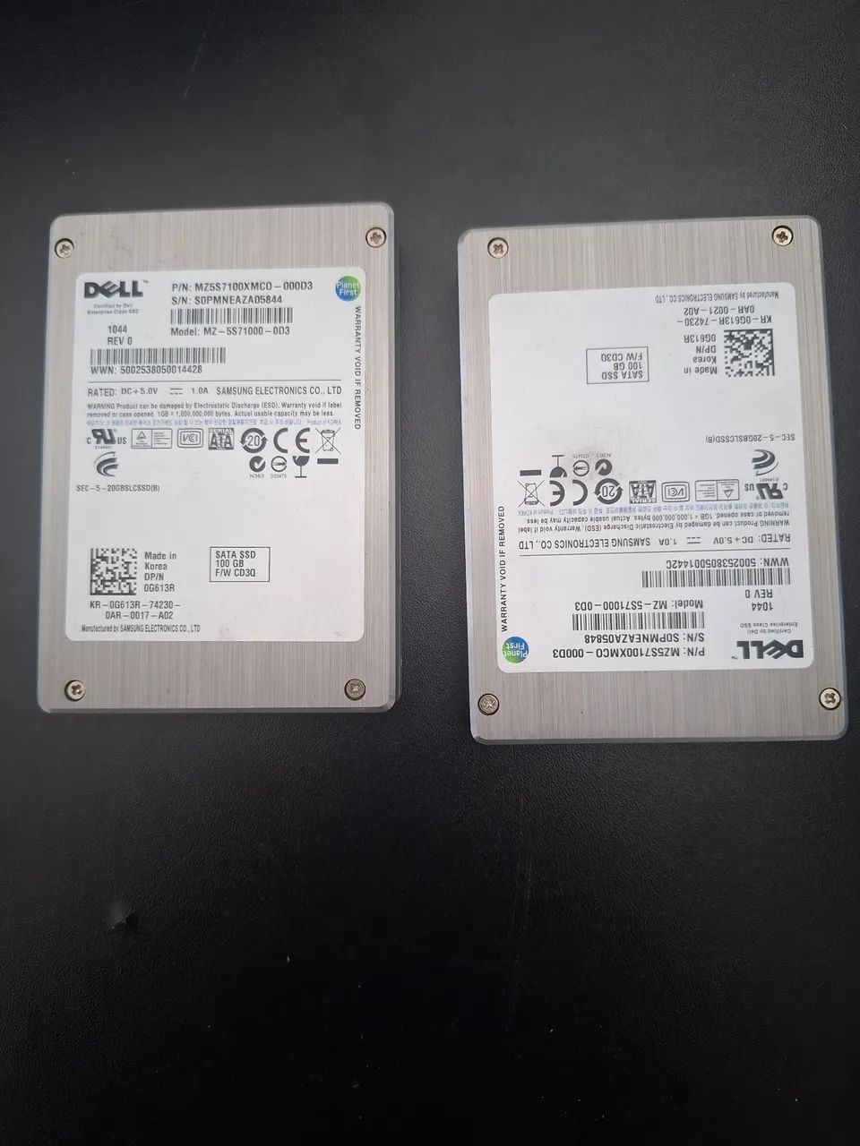 Hd SSD ENTERPRISE DELL 100gb lote com 2. - Foto 2