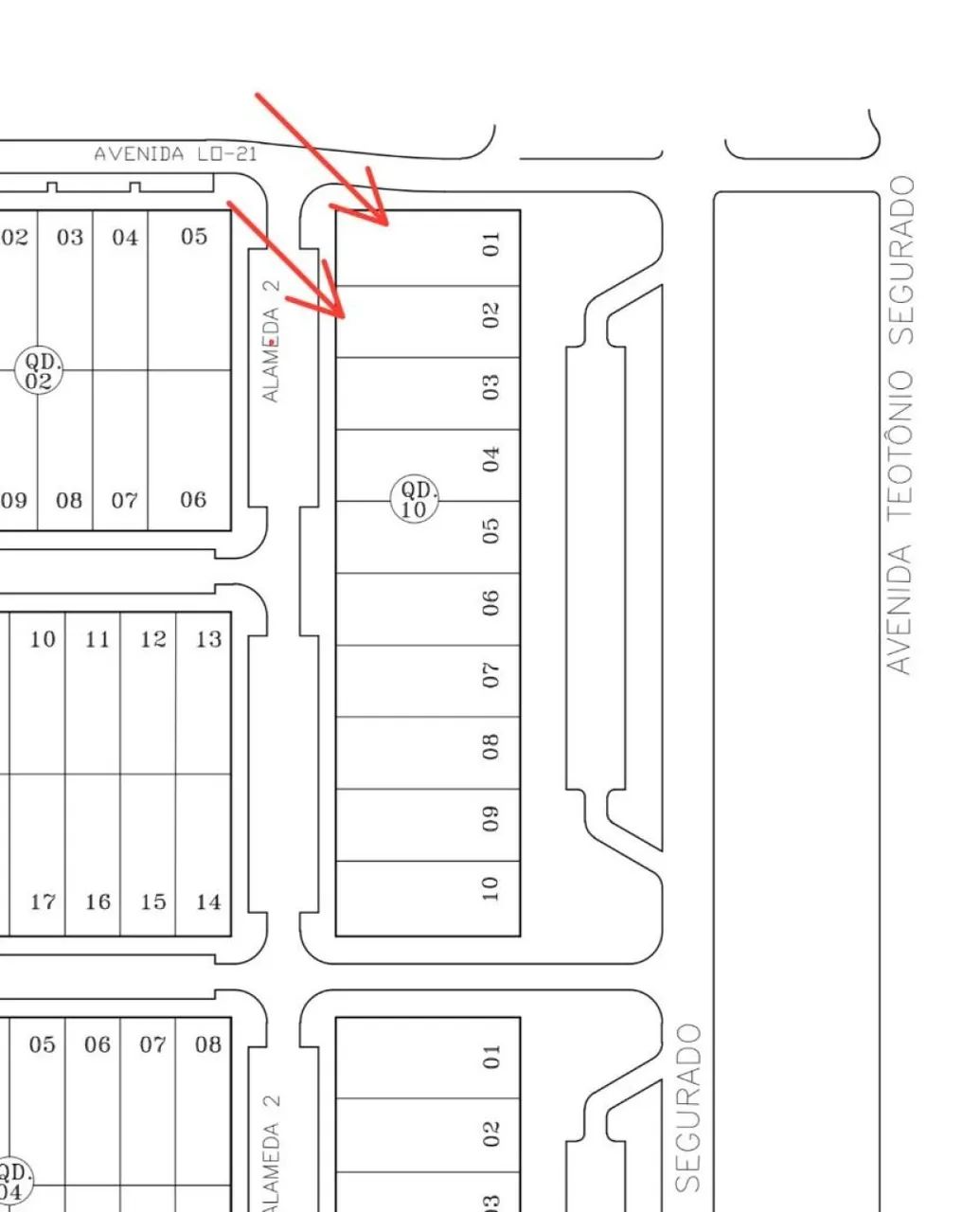 Terreno para locação na Teotonio 601 sul - Foto 2