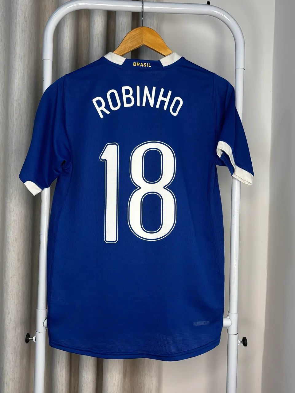 Camisa Original Seleção Brasileira 2006 - Robinho 18 - Foto 2