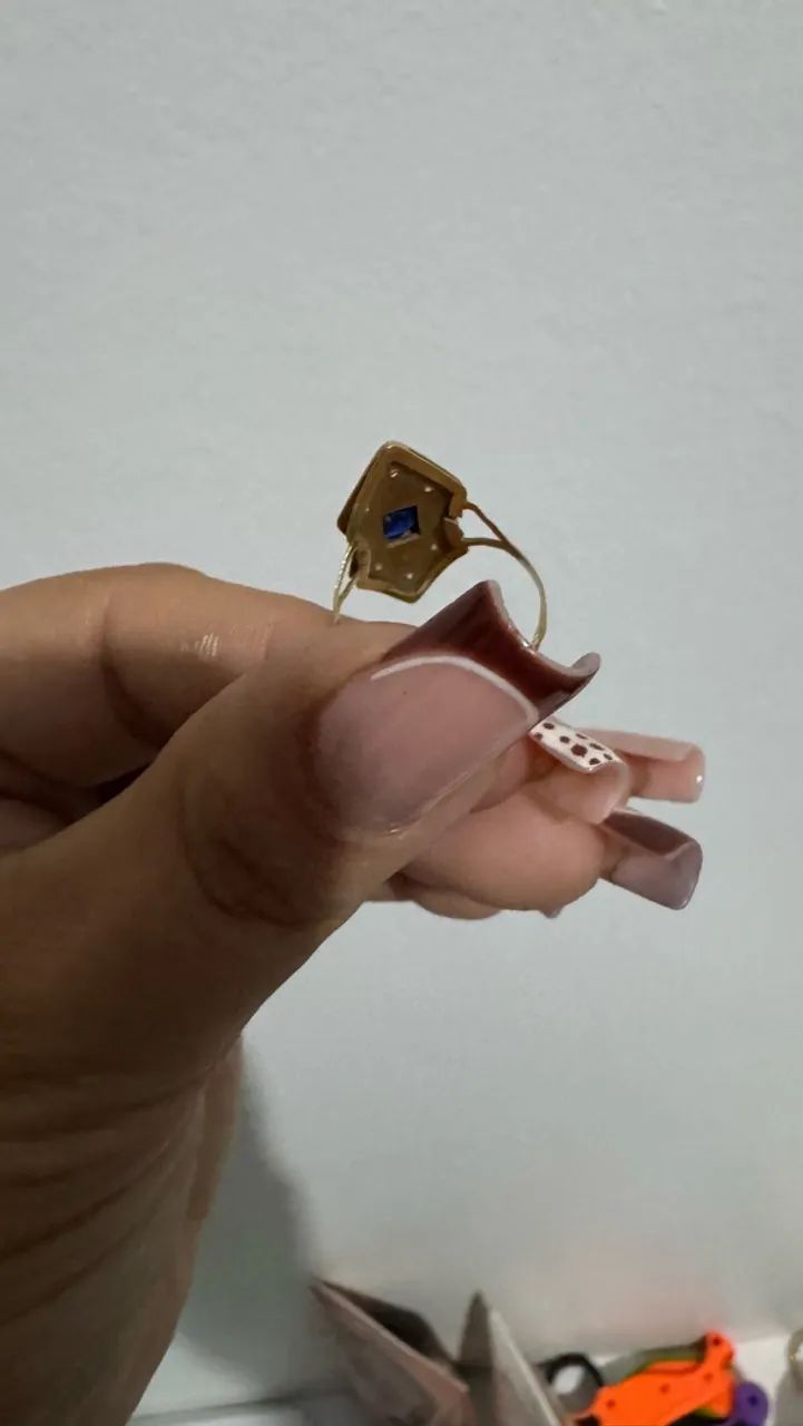 Vendo marquise de ouro 18k - Foto 4