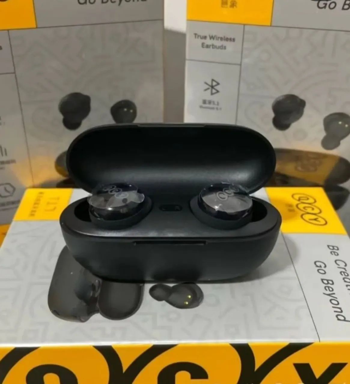 Fone Qcy T17 Bluetooth Modo Game bateria ate 7.5hr original - Foto 4