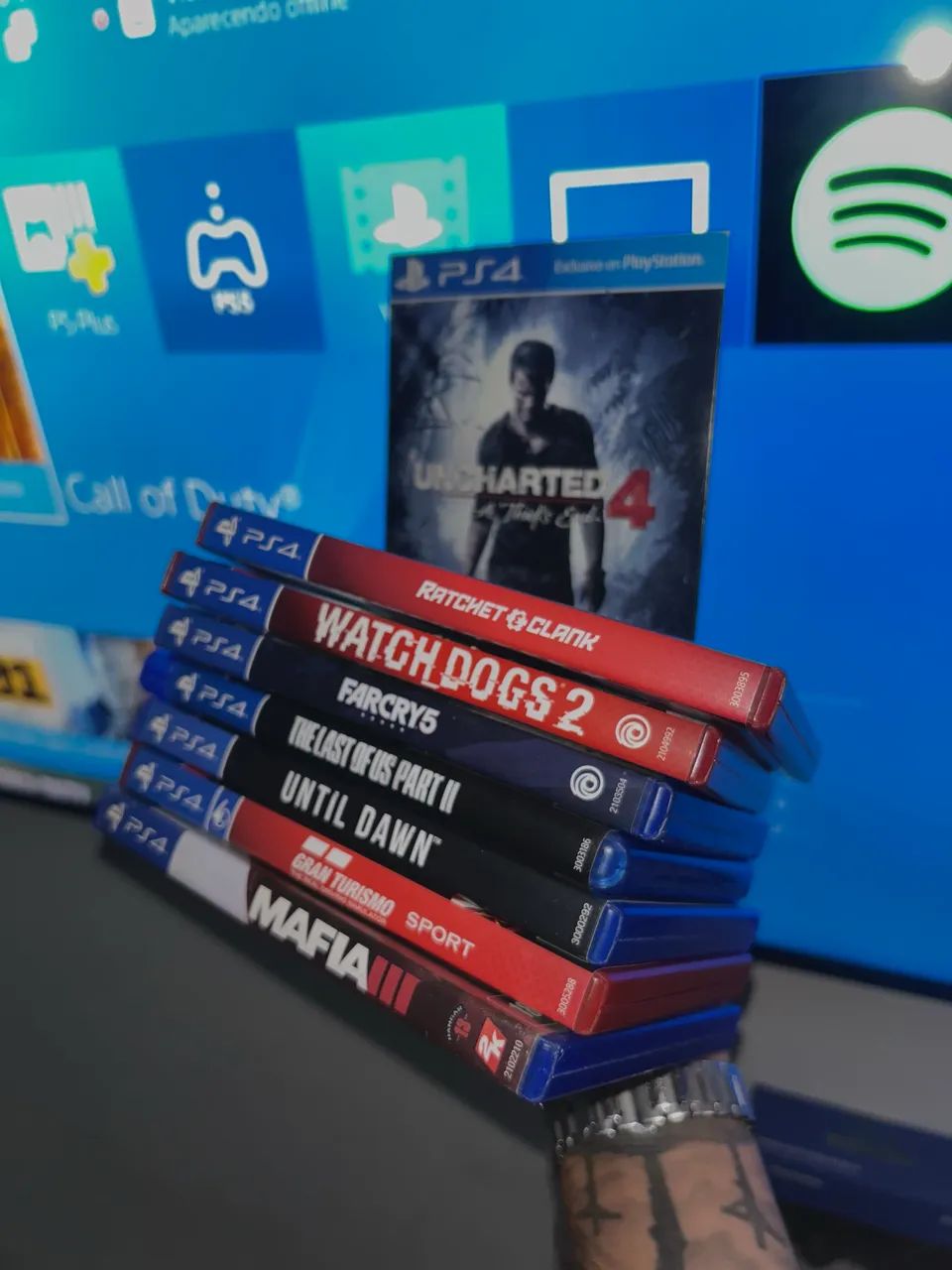 Jogos PS4 Originais - The Last of Us 2, Uncharted 4, Far Cry 5, Watch Dogs 2 e Mais - Foto 2