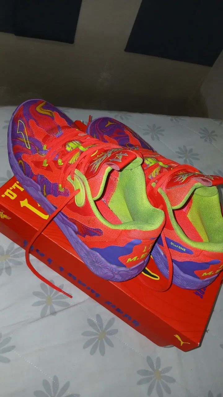 Tenis de basquete Puma MB 03 Lo lava - Foto 2