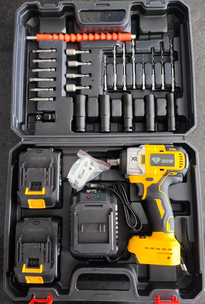 Chave de Impacto 48V Maleta e Acessórios - Ferramentas de